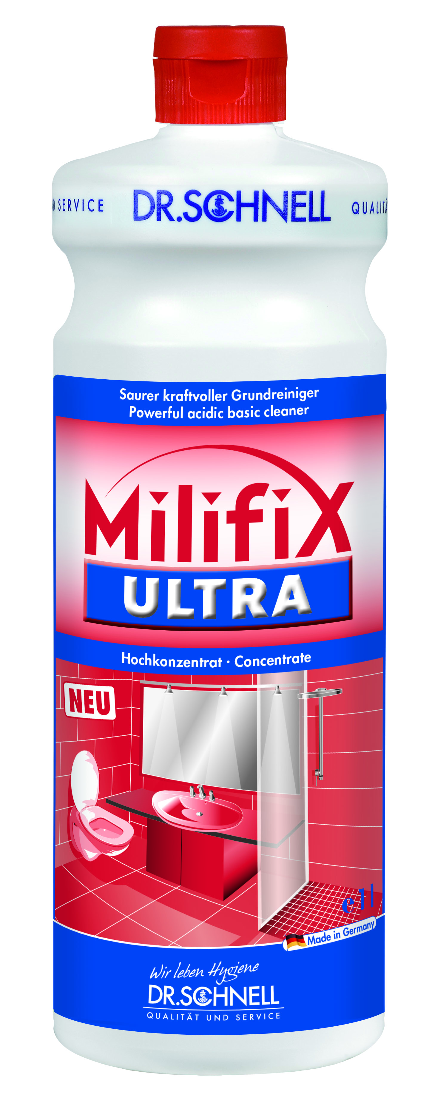 MILIFIX ULtra Sanitärreiniger 1 Liter,,Dr. Schnell