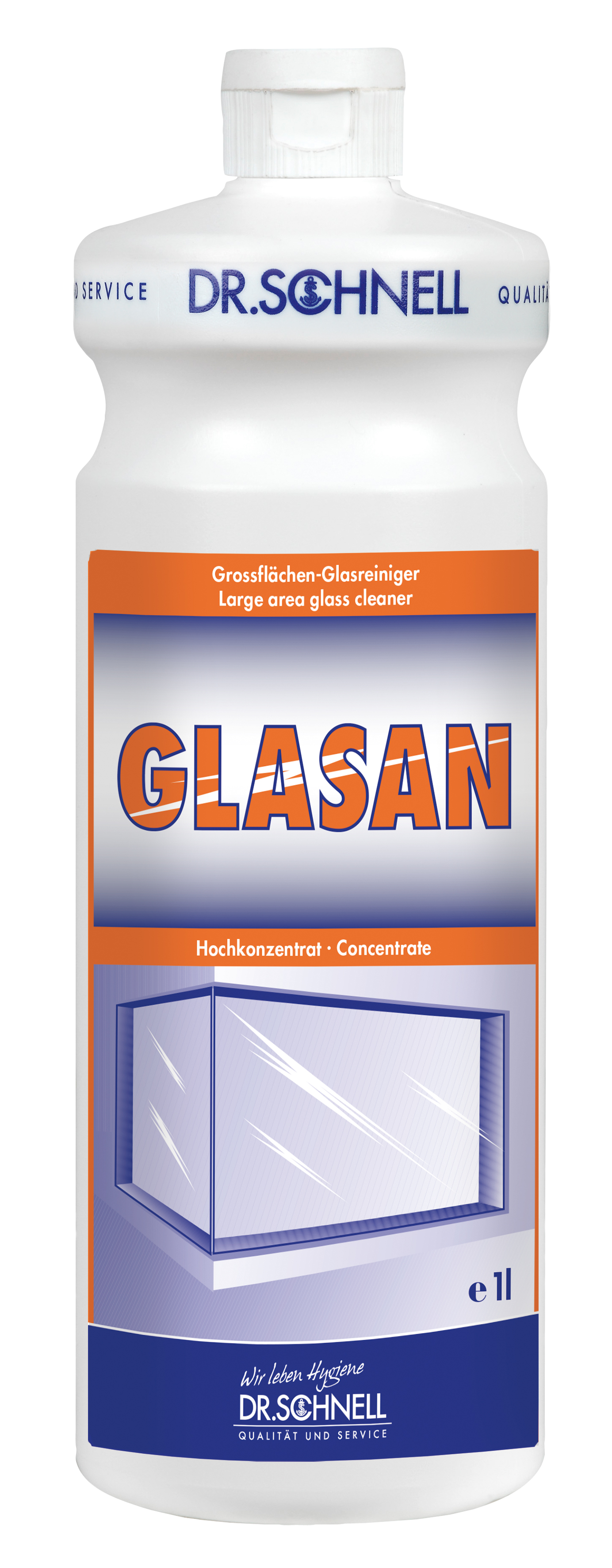 GLASAN, Glasreiniger 1 l,Dr.Schnell
